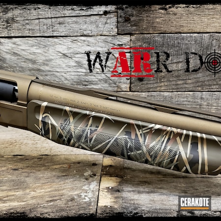 Powder Coating: BARRETT® BROWN H-269,Shotgun,Wetland Camo,S.H.O.T,Bolt Action Rifle