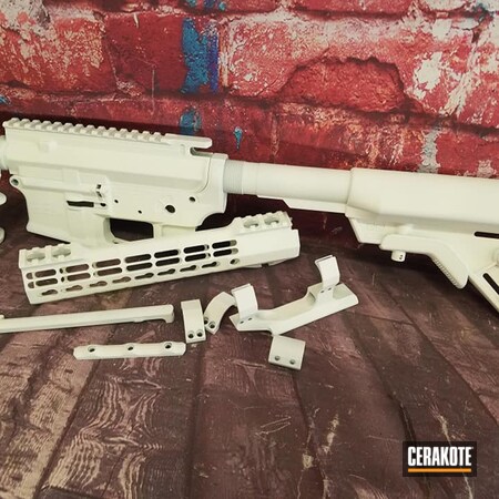 Powder Coating: Snow White H-136,S.H.O.T,Aero Precision,Tactical Rifle,AR-15,AR Build,AR Project