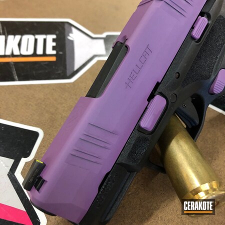 Powder Coating: Wild Purple H-197,S.H.O.T,Pistol,Springfield Armory,Hellcat