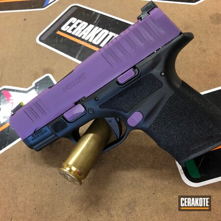 Powder Coating: Wild Purple H-197,S.H.O.T,Pistol,Springfield Armory,Hellcat