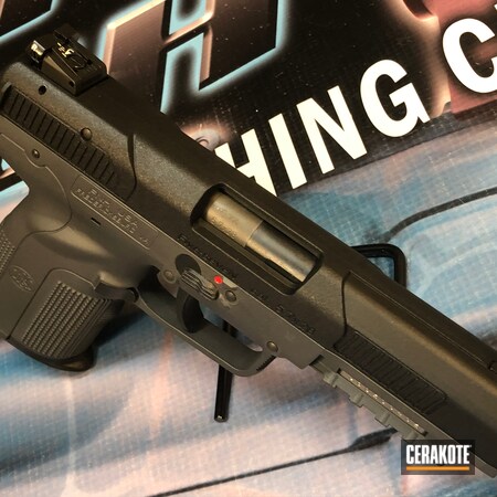 Powder Coating: Graphite Black H-146,S.H.O.T,5.7x28,Pistol,Sniper Grey C-239,FN