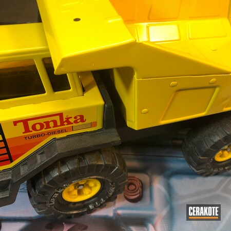 Powder Coating: Tonka,Corvette Yellow H-144,Toys,Tonka Truck,More Than Guns