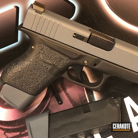 Powder Coating: Glock 43,9mm,COBALT KINETICS™ SLATE H-295,Glock,S.H.O.T,Pistol