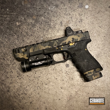 Powder Coating: 9mm,Graphite Black H-146,Glock,S.H.O.T,Pistol,MultiCam Black,Glock 19,MultiCam,O.D. Green H-236,SIG™ DARK GREY H-210,Coyote Tan H-235