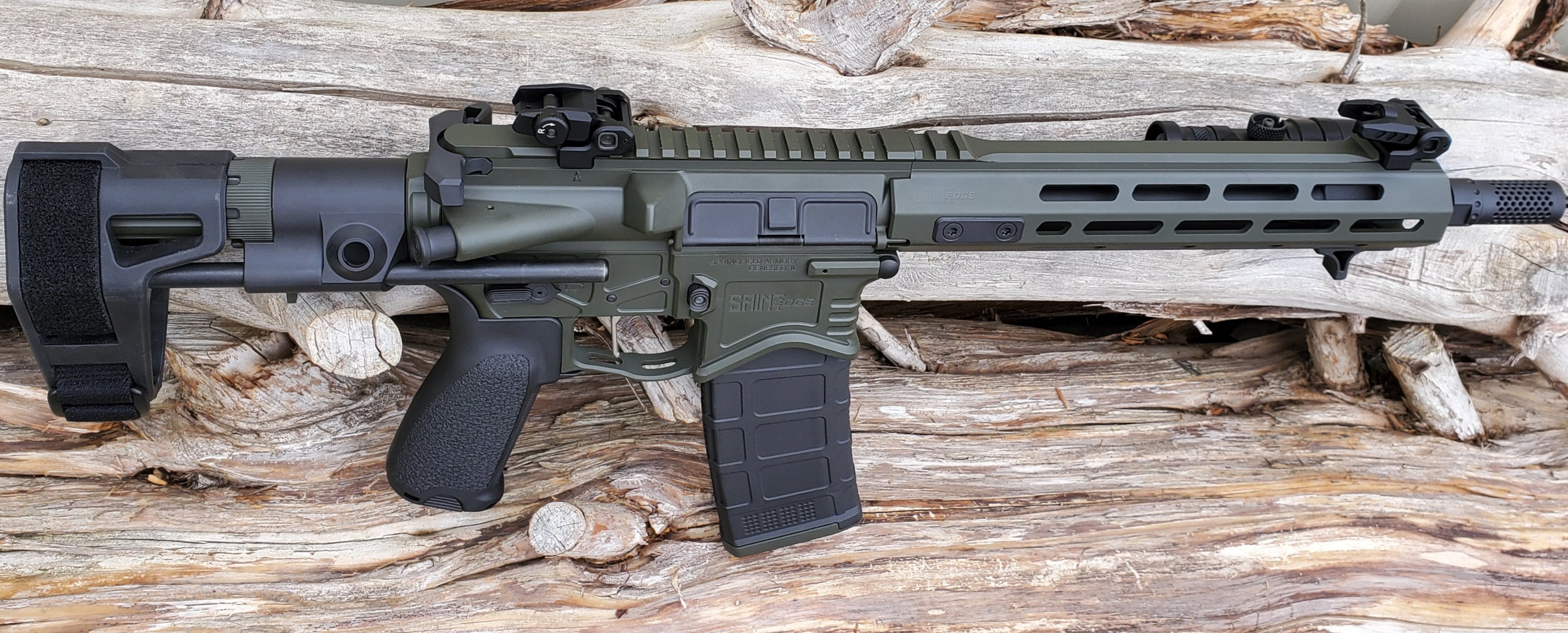 Springfield Armory Saint Rifle done in Graphite Black and Mil Spec ...