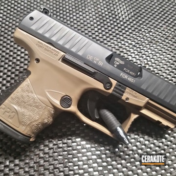 Cerakoted Repaired Walther Ppq In E-170