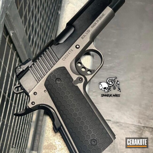 Cerakoted Refinished De1911c In E-100 And H-237