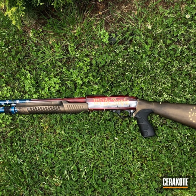 Cerakoted Fedarmfrx American Flag Battleworn