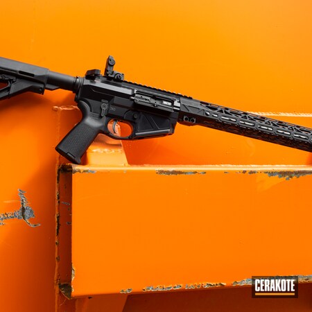 Custom SLR coated in Blackout | Cerakote