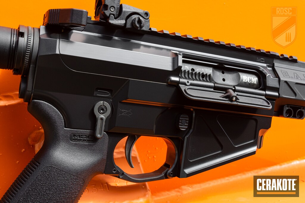 Custom SLR coated in Blackout | Cerakote