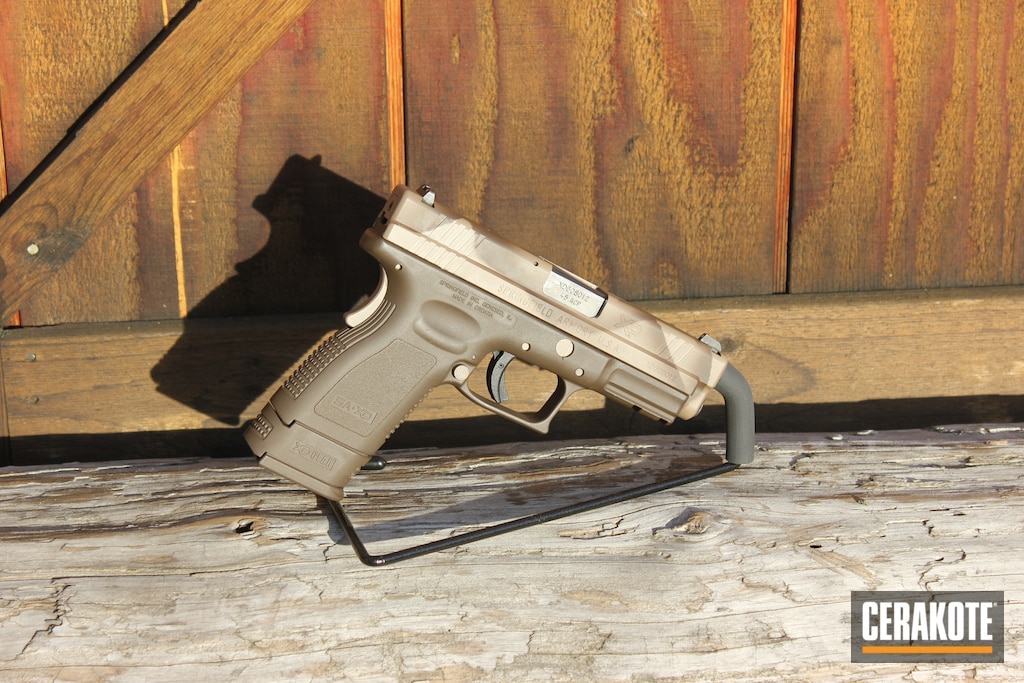 Springfield Armory Xdm 3 8 Gas Blowback Airsoft Pistol Bi Tone