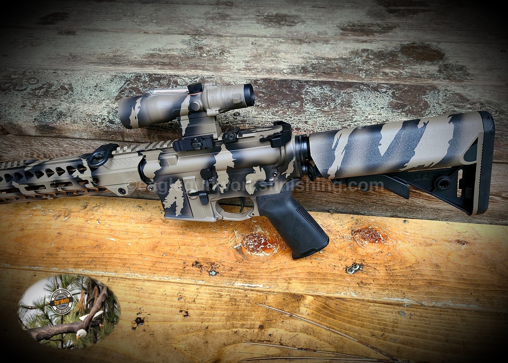 Aero Precision Tiger Stripe Rifle