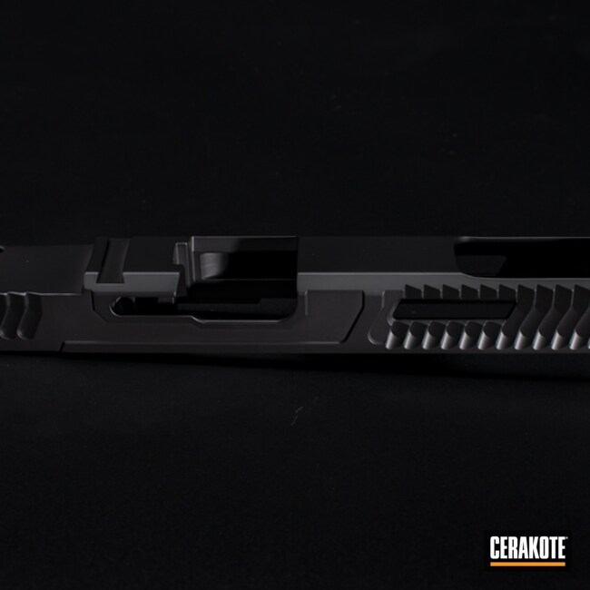 Cerakoted Custom Glock Slide In H-146