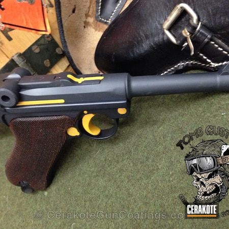 Powder Coating: Luger,Handguns,SOCOM BLUE  H-245