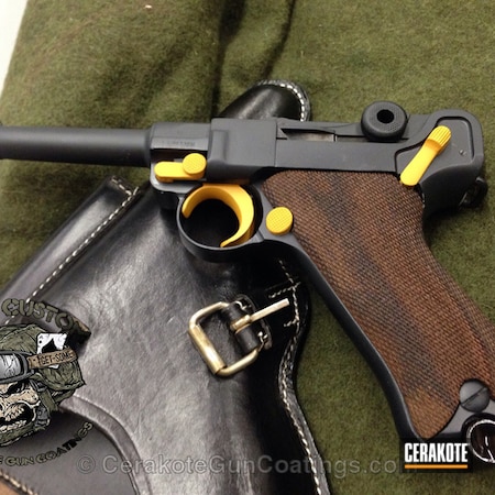 Powder Coating: Luger,Handguns,SOCOM BLUE  H-245