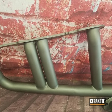 Refinished Exhaust Pipes In C-7600 And C-7700