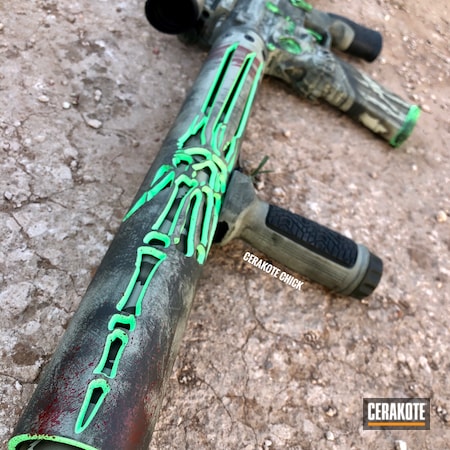 Powder Coating: AR,S.H.O.T,Unique-Ars,.223,Jack,Sharps Brothers MDL The Jack,Tactical Rifle,PARAKEET GREEN H-331,Custom AR Build