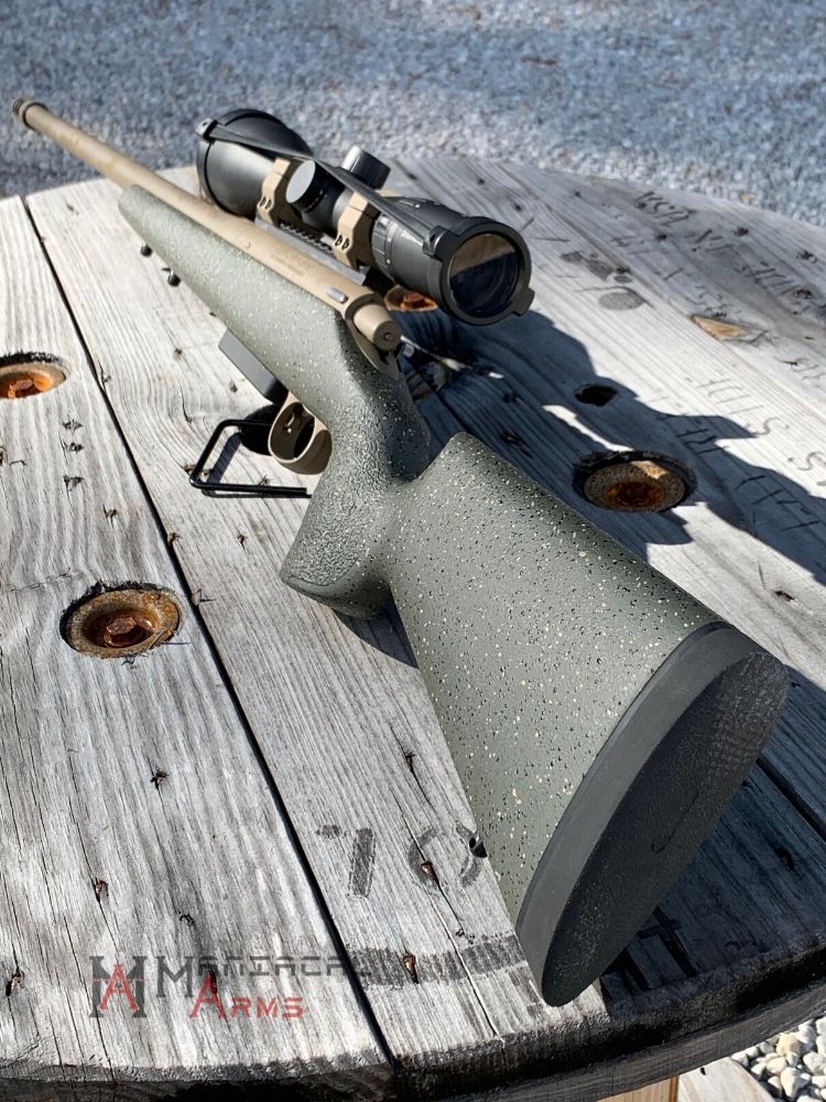 Bighorn Arms TL3 Rifle finished with O.D. Green and Magpul® Flat Dark ...
