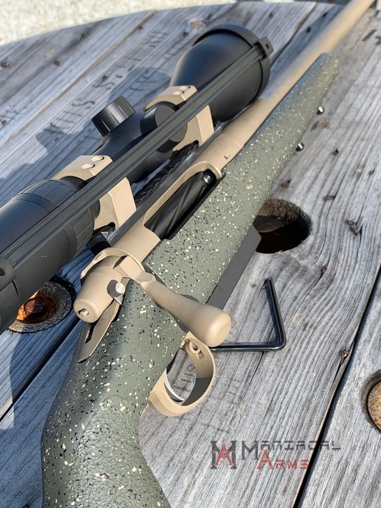 Bighorn Arms TL3 Rifle finished with O.D. Green and Magpul® Flat Dark ...