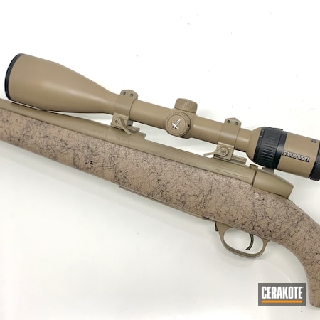 Powder Coating: Weatherby,S.H.O.T,Hunting Rifle,Refinished,Bolt Action Rifle,MAGPUL® FLAT DARK EARTH H-267