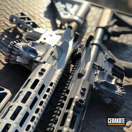 Powder Coating: Bright White H-140,S.H.O.T,Rifle,Spike's Tactical The Jack,Spike's Tactical,Firearm,Tactical Rifle