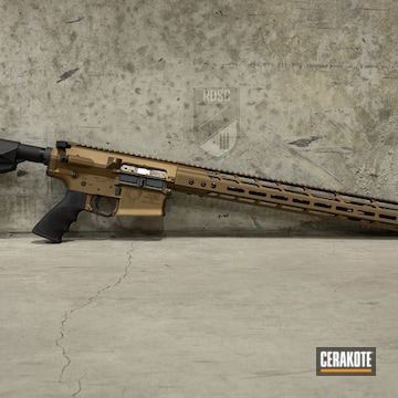 Cerakoted Custom Stag Arms Rifle In H-148