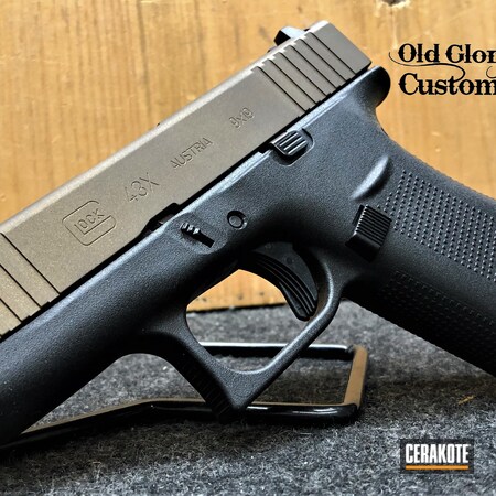 Powder Coating: Glock,S.H.O.T,Pistol,Glock 43X,Burnt Bronze H-148,g43x