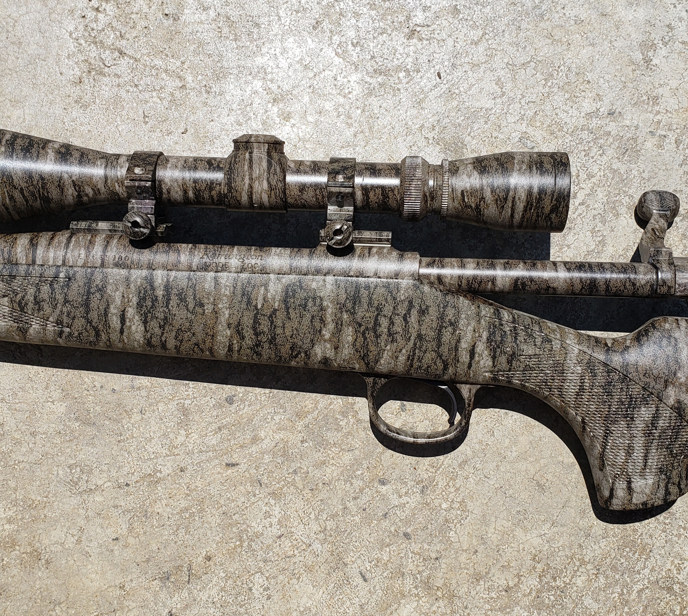 Ceramic Rifles Remington 700 Bolt Action Rifle coated with Matte Ceramic Clear | Cerakote