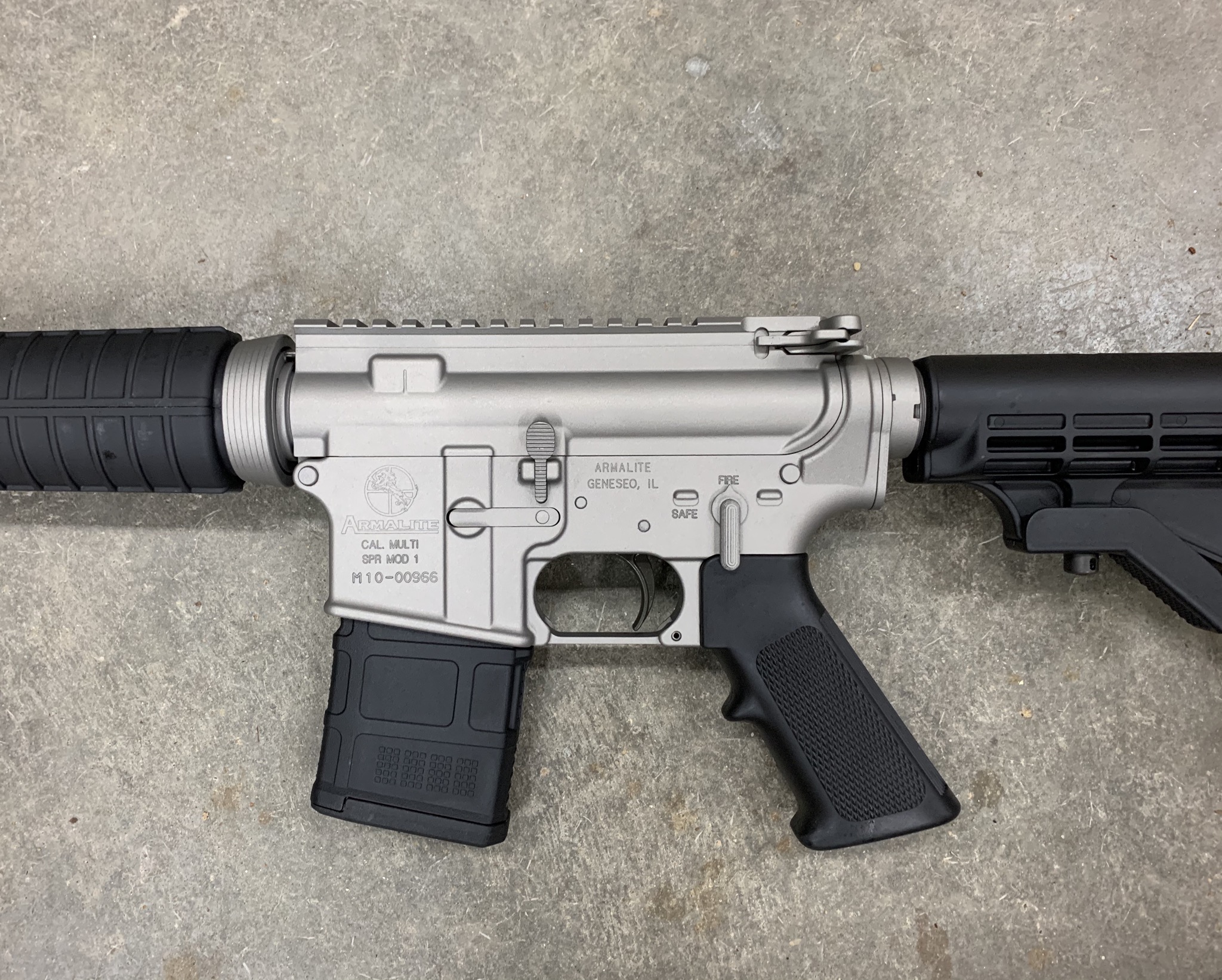Mod 1 Rifle ArmaLite SPR Mod 1 Rifle coated in Savage® Stainless | Cerakote