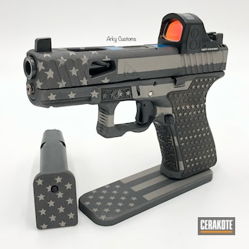 Cerakoted Arky Customs Glock 19 In H-171, H-237 And H-170