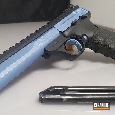 Powder Coating: Graphite Black H-146,Two Tone,S.H.O.T,Pistol,POLAR BLUE H-326,Browning Buckmark,Browning