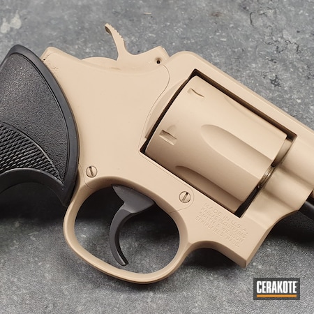 Powder Coating: Graphite Black H-146,Two Tone,S&W 357 Magnum,DESERT SAND H-199,Revolver,Handgun