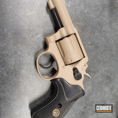 Powder Coating: Graphite Black H-146,Two Tone,S&W 357 Magnum,DESERT SAND H-199,Revolver,Handgun
