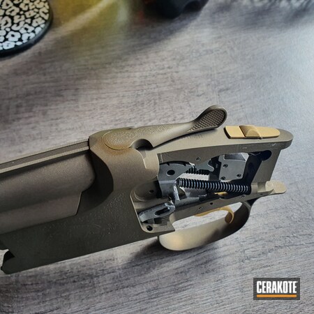 Powder Coating: Graphite Black H-146,12 Gauge,Shotgun,S.H.O.T,Browning B525,Gold H-122,Burnt Bronze H-148,Browning