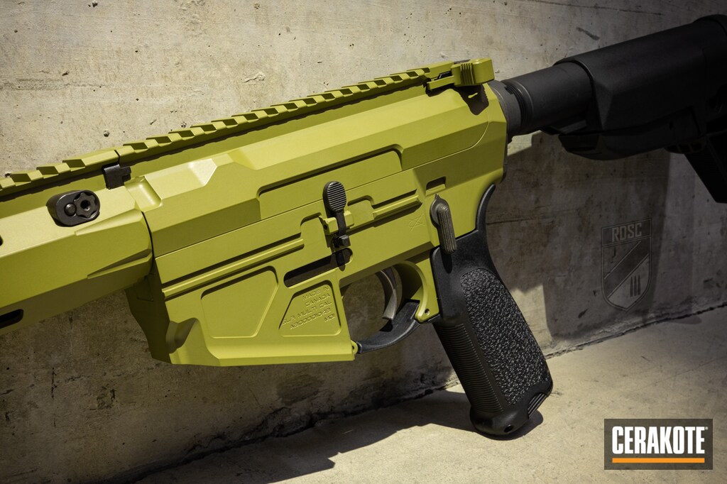 Custom Ar Build Featuring Noveske Bazooka Green Cerakote