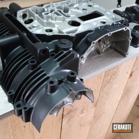 Powder Coating: Engine Parts,CERAKOTE GLACIER BLACK C-7600,Motorcycles,Automotive,More Than Guns