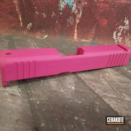 Powder Coating: Slide,Glock,S.H.O.T,SIG™ PINK H-224,Gun Parts