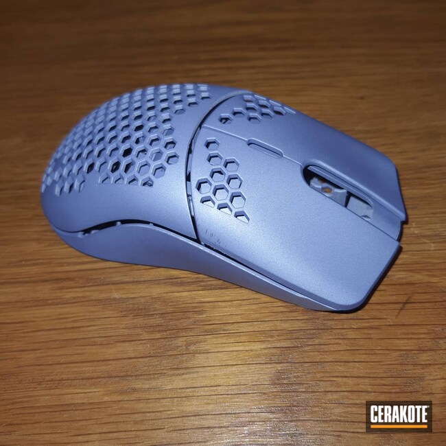 Glorious Pc Gaming Model O Mouse Finished With Polar Blue Cerakote