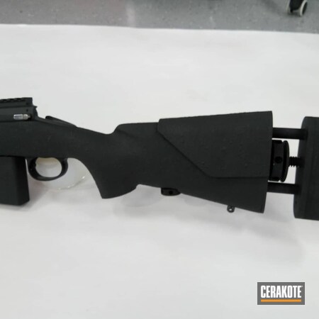 Powder Coating: Graphite Black H-146,S.H.O.T,Remington,Rifle,Bolt Action Rifle