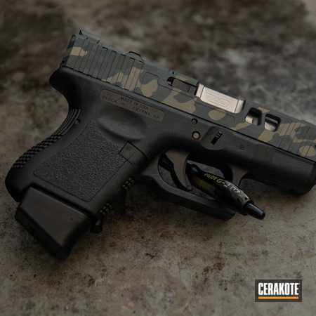 Powder Coating: HAZEL GREEN H-204,9mm,Graphite Black H-146,Glock,S.H.O.T,Pistol,MultiCam,SIG™ DARK GREY H-210