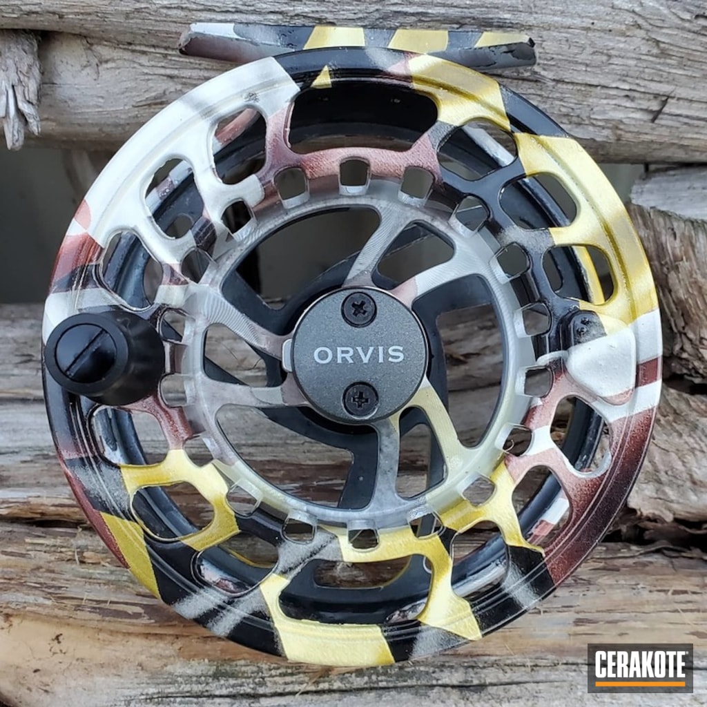 Hydrodip and Sealed Orvis Fly Reel finished in High Gloss Armor