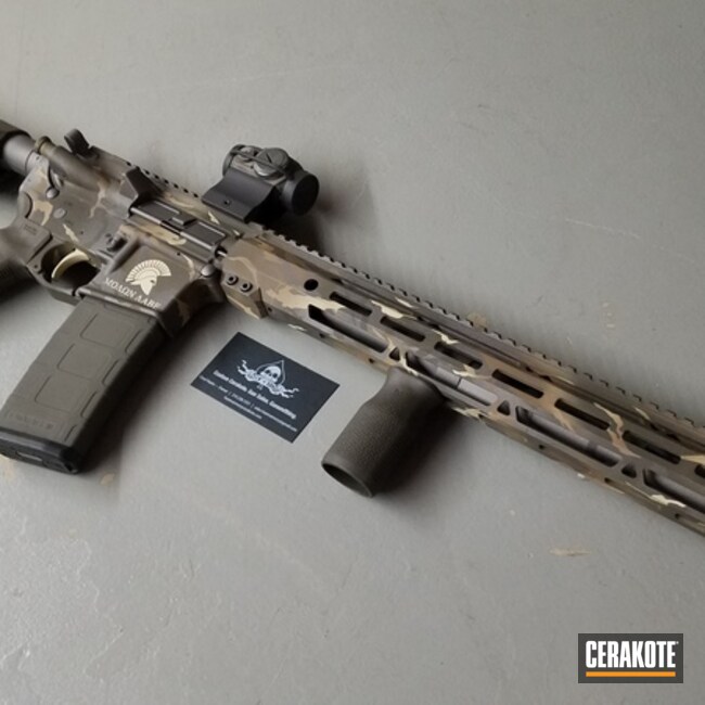 MultiCam Tactical Rifle done in Magpul® O.D. Green, Benelli® Sand ...