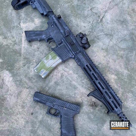 Powder Coating: 9mm,Matching Set,Graphite Black C-102,5.56,Pistol,Tactical Rifle,AR-15,Gun Metal Grey C-219,Net Camo