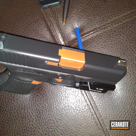 Powder Coating: Glock 29,Glock,BLACKOUT E-100,COPPER H-347,S.H.O.T,10mm,Pistol