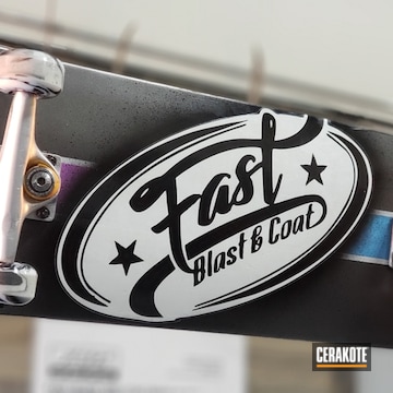 Cerakoted Custom Skateboard Deck