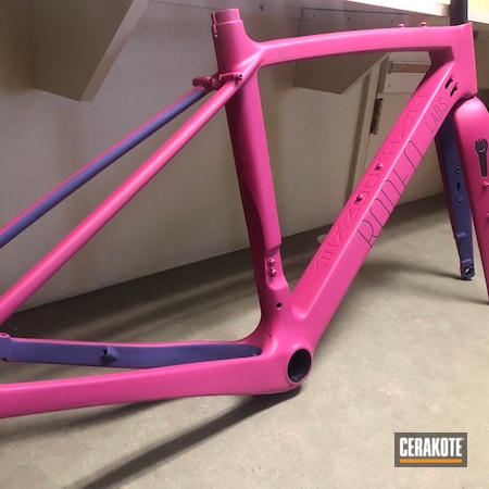 Powder Coating: Sports and Fitness,SIG™ PINK H-224,Bike,Bright Purple H-217,Bicycles,More Than Guns,Carbon Fiber