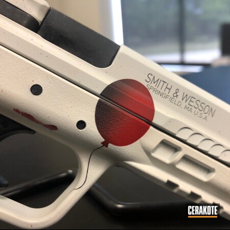 Powder Coating: Bright White H-140,Smith & Wesson,Corvette Yellow H-144,S.H.O.T,Movie Theme,FIREHOUSE RED H-216,Graphite Black H-146,Crimson H-221,Pistol,USMC Red H-167,Pennywise,It Theme,Movie Prop