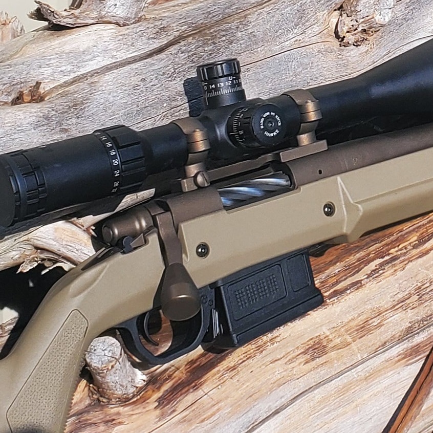 Remington .308 Bolt Action Rifle featuring Midnight Bronze | Cerakote