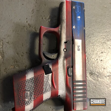 Powder Coating: Smith & Wesson,S.H.O.T,Graphite Black H-146,Glock,Distressed,NRA Blue H-171,Pistol,Stormtrooper White H-297,Bodyguard,USMC Red H-167,American Flag,G23,#9mm #380,g43x
