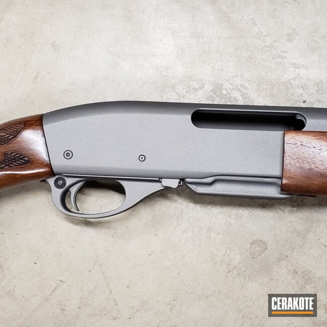 Cerakoted Remington 7600 In H-170